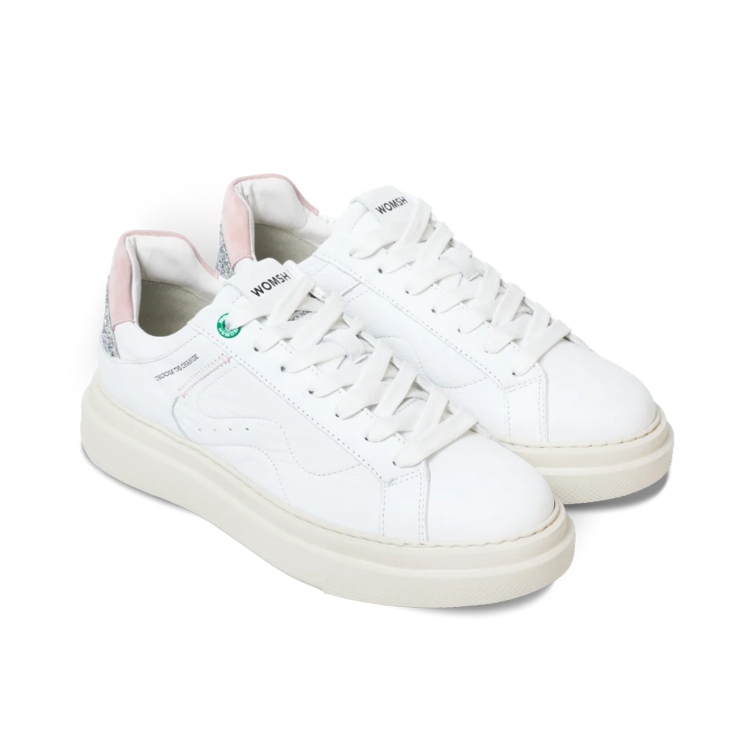 Snik2 White Glitter Plata