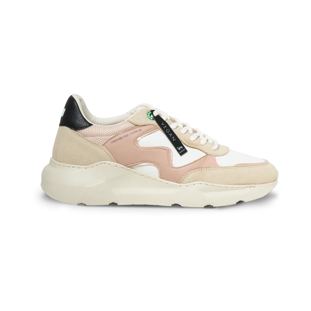 Vegan Wave2 White Nude