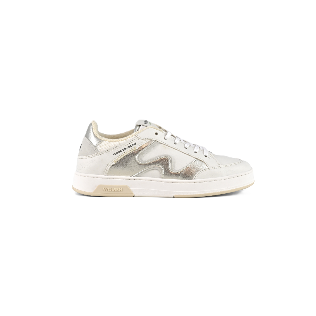 Vegan Kato White Silver
