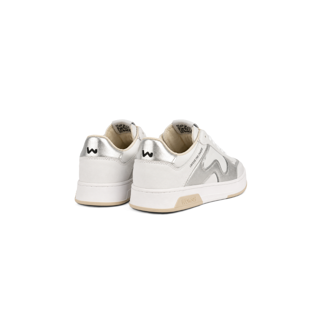 Vegan Kato White Silver